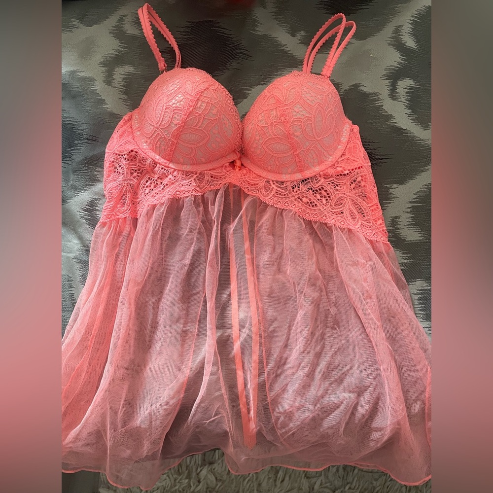 Victoria Secret Lace Top Baby Doll
